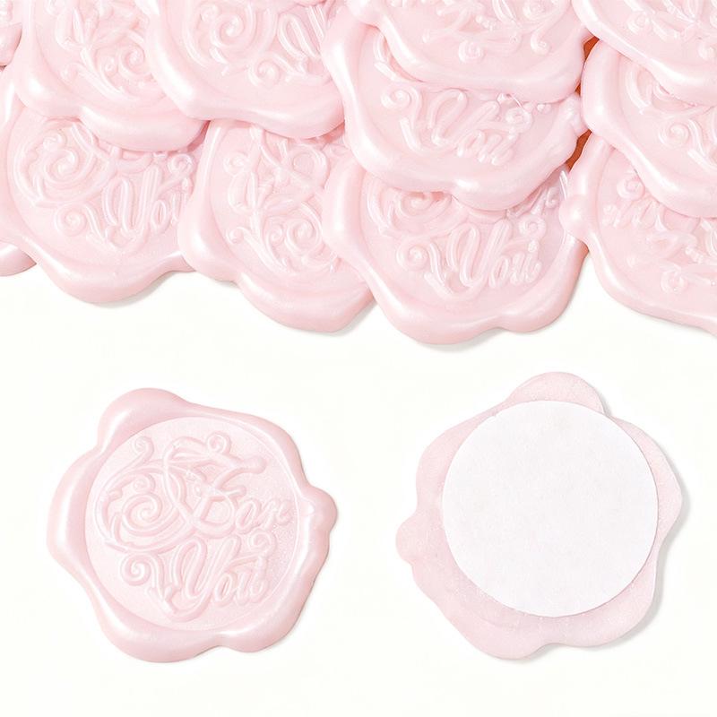 Wax Seal Stamp Kit: Embossed Stamp, Sealing Wax, Stickers for Envelopes, Postcards, Love Letters, and Gifts