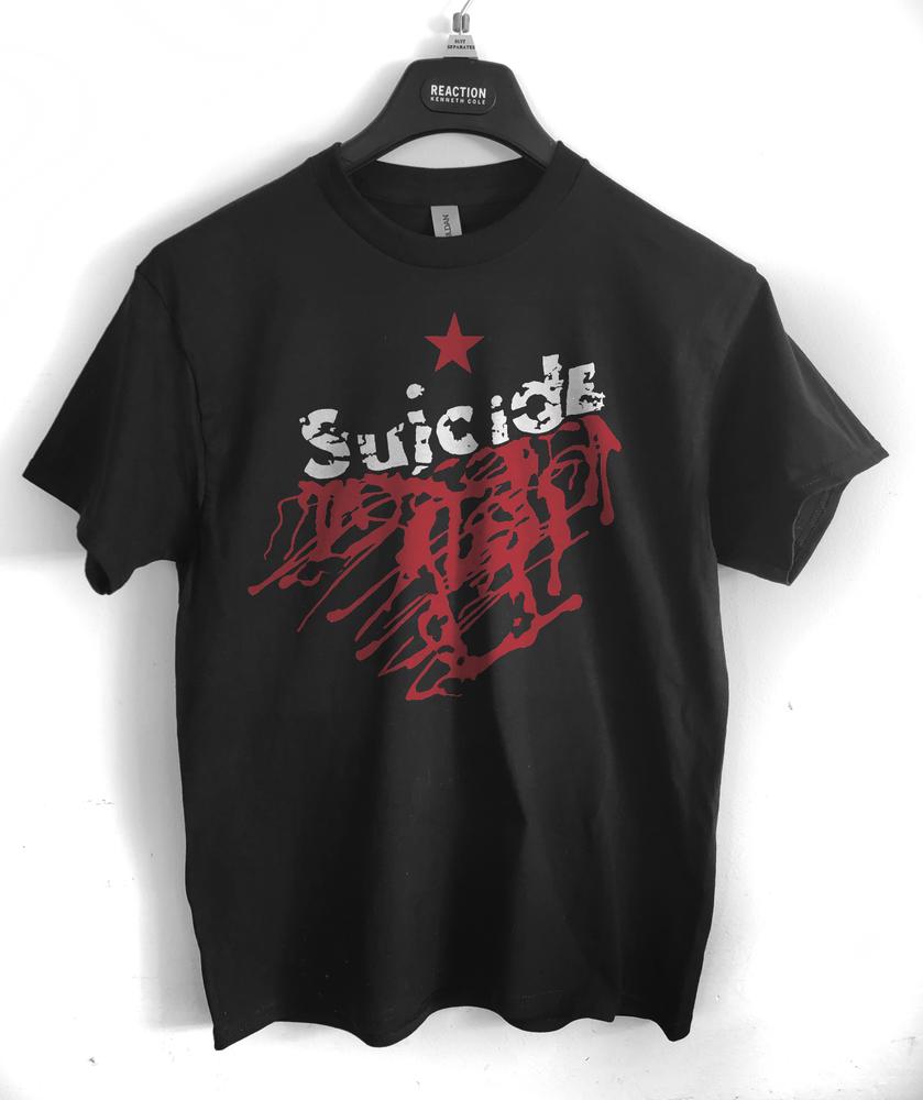 Suicide NY No Wave Alan Vega Band Graphic T‑Shirt