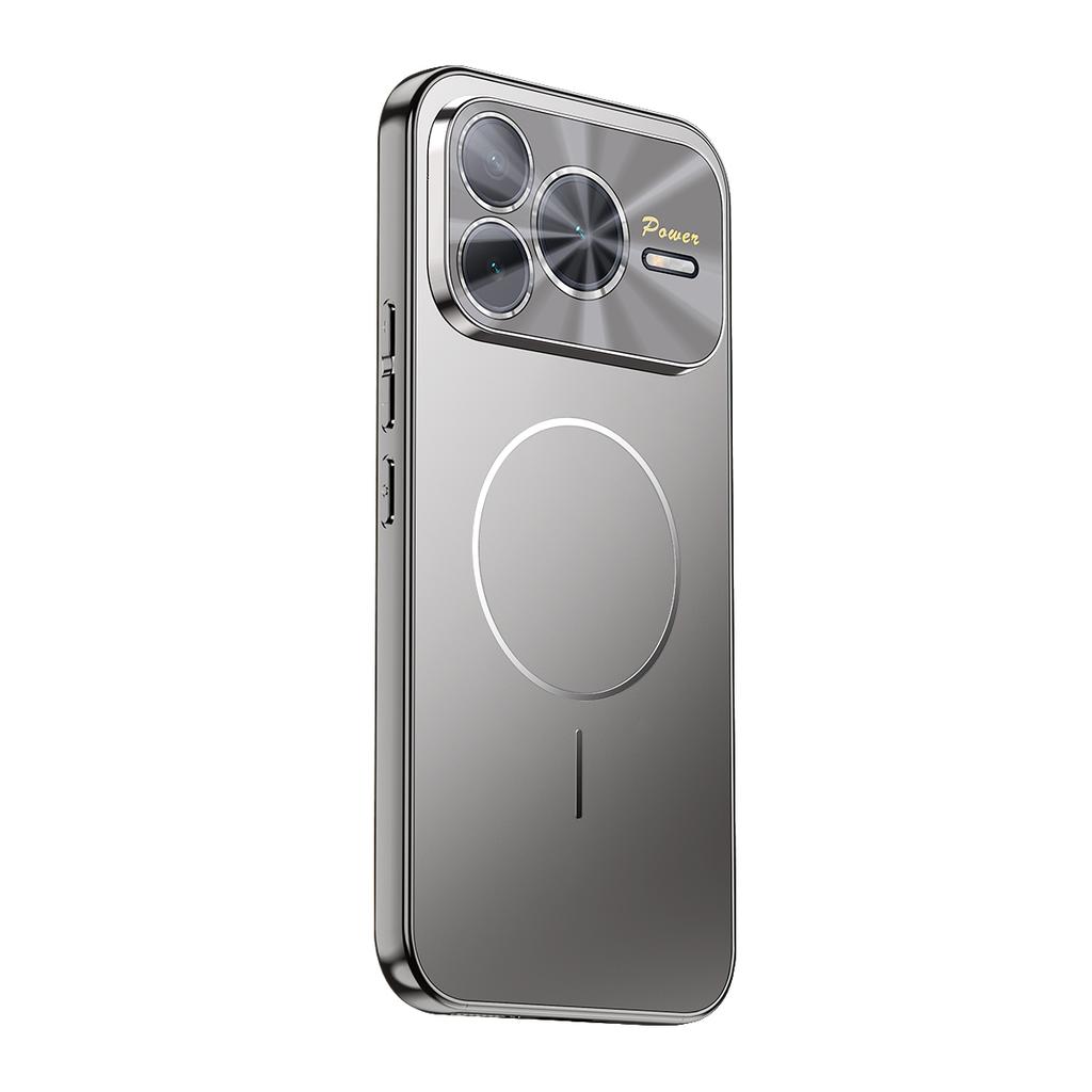 Für Honor Power 2 Mikro-mattiertes Eis-Gefühl Für Magsafe Kabelloses Ladecase Für Honor Power2 Mattes PC-Acryl Harte Rückseite