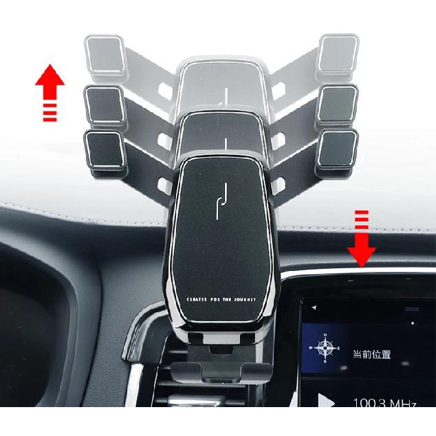 Car Phone Holder Air Vent Clip Clamp Mobile Phone Holders for Volvo XC90 Accessories 2015 2016 2017 2018 2019 2020 2021 2022