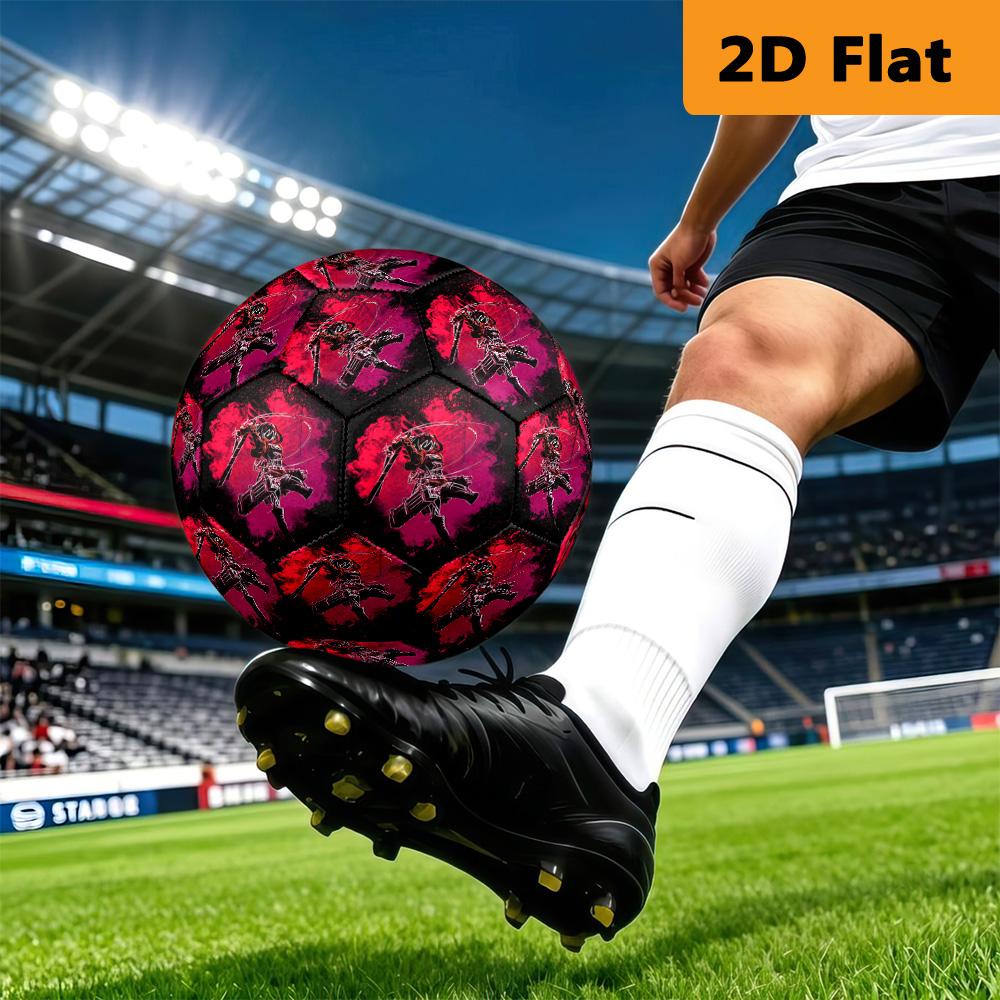 "Guardian Realm" Soccer Ball Suitable for Both Training and Competition Very Elastic Wear-resistant and Slip-resistant High Elasticity