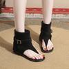 Flip-flops Ankle Boots Versatile Roman Sandals Fashionable Sandals Boots