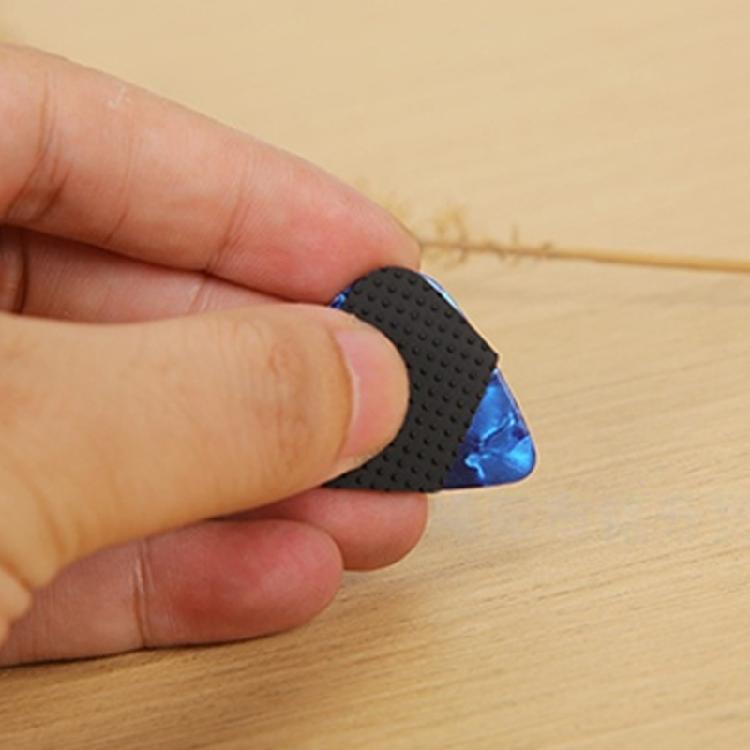 Guitar Pick Adhesive Grips Washable Guitar Pick Stickers Thick Antislip Grips For Enhanced Playability And Comfortable