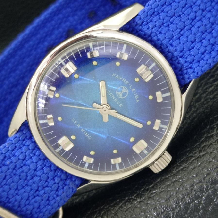 

FAVRE LEUBA SEA KING 111 HAND-WINDING SWISS MENS ORIGINAL DIAL WATCH a430367-2 R102-a430367