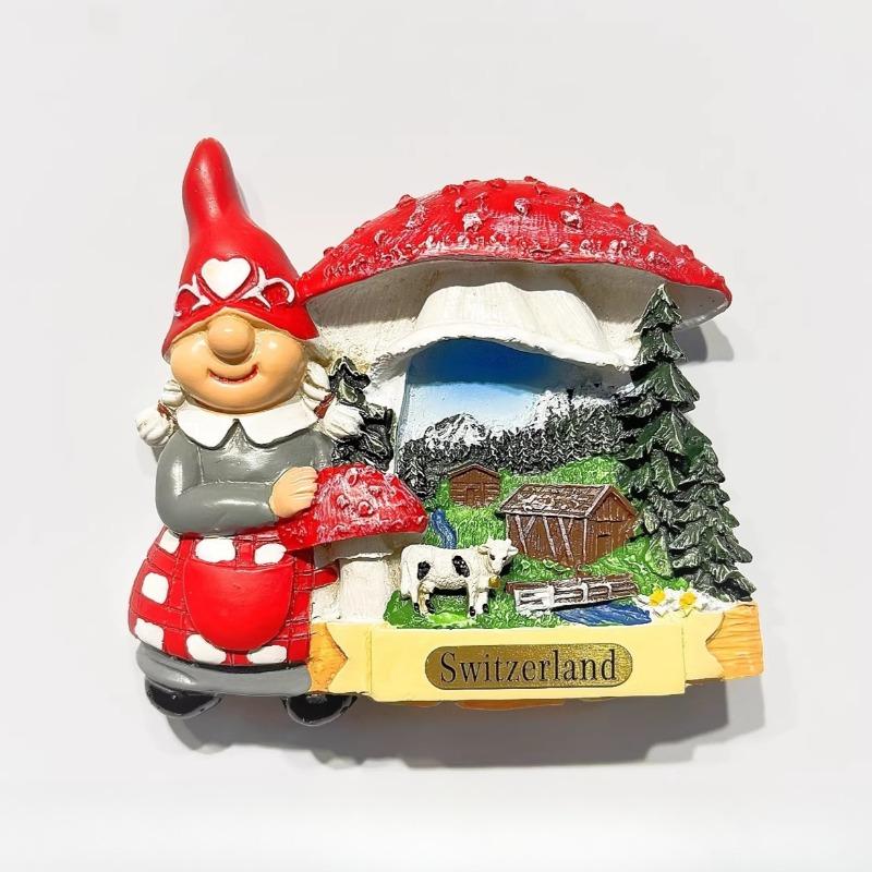 Zwitserland Souvenirs Zürich Koelkastmagneten Alpen Jungfrau Meer van Luzern Regio Kapelbrug Interlaken Koelkaststickers Cadeaus