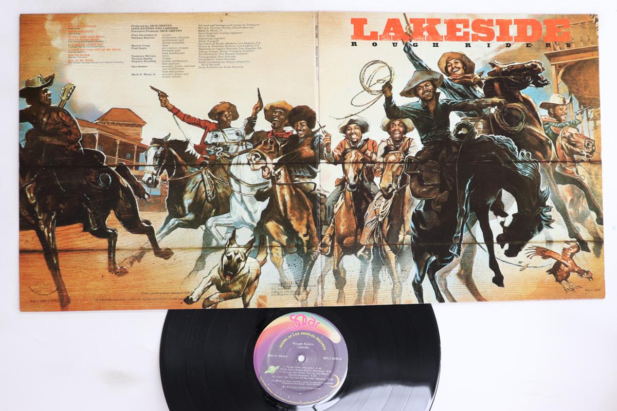 

LP Record LAKESIDE - Rough Riders BXL13490 SOLAR 1979 US Soul/Funk Used