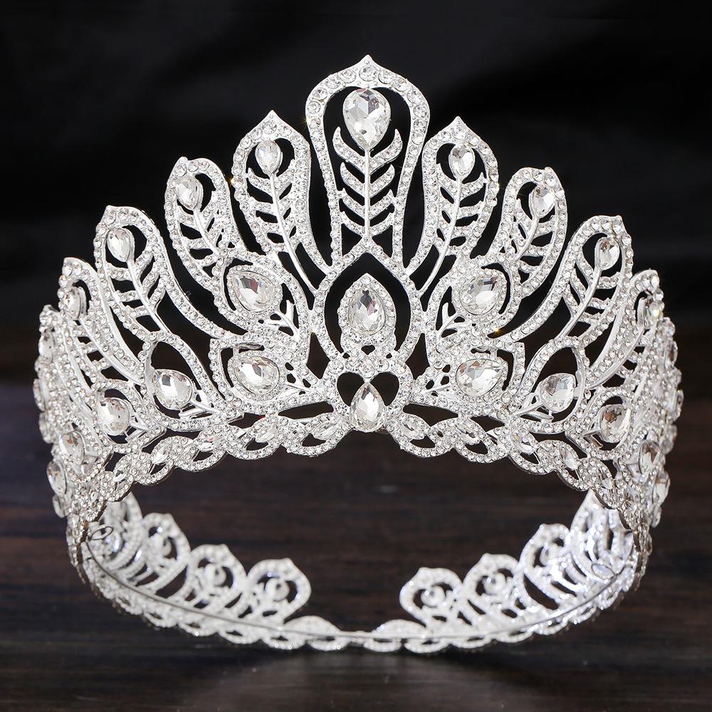 

Корона конкурса красоты в Таиланде Головной убор Гаода Круглая корона Подиум Корона международной торговли Корона Мисс Мира