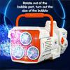 60 Holes Handheld Bubble Gun Electric Automatic Soap Blowing Machine With Led Light Outdoor Wedding Party Game Kids Toys Gifts