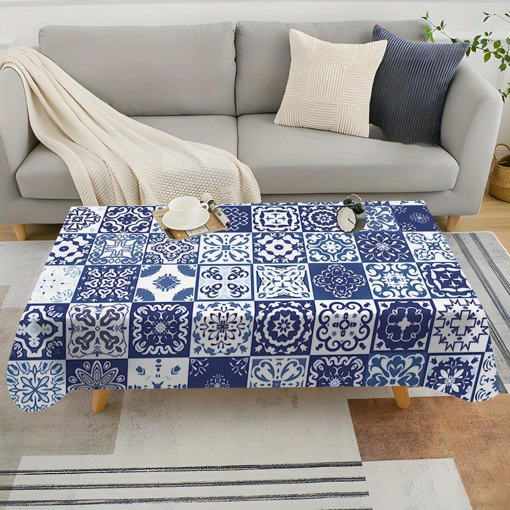 1pc of Printed Tablecloth. Dining Table Cover. Coffee Table Cloth for Festive Party Venue Decoration.