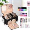 Removable Nail Polish Storage Bag Nail Kit Storage Carrying Case  Fits Nail Suppiles