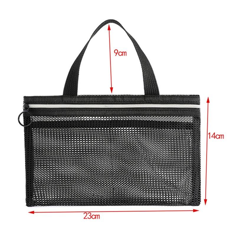 Mesh Make-up Toilettenartikel Aufbewahrungsbeutel Handtaschen Tragbare Reise Waschen Körper Dusche Werkzeuge Organizer Hängende Kosmetik Organizer Tasche