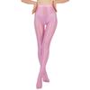 Womens Wet Look Glossy Leggings Elastic Waistband Footed Design Slim Fit Tights Nightclub Dancewear