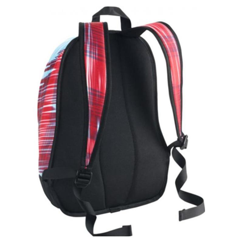 Nike Polyester Backpack Backpack Regular Unisex Black/Red Casual BA4735-400