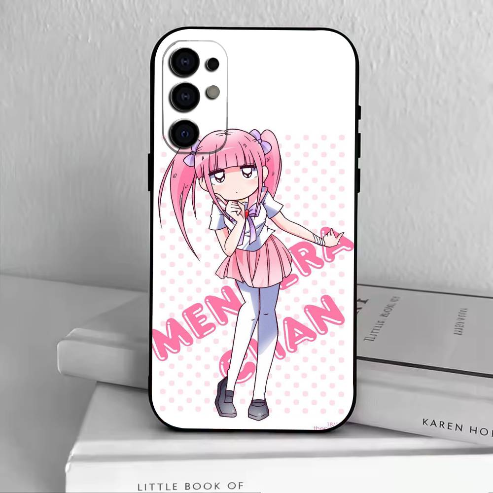 

Menhera-chan meme Phone Case For Samsung S25,S24,S21,S22,S23,S30,Ultra,S20,Plus,Fe,Lite,Note,10,Black Cover Samsung S21lite