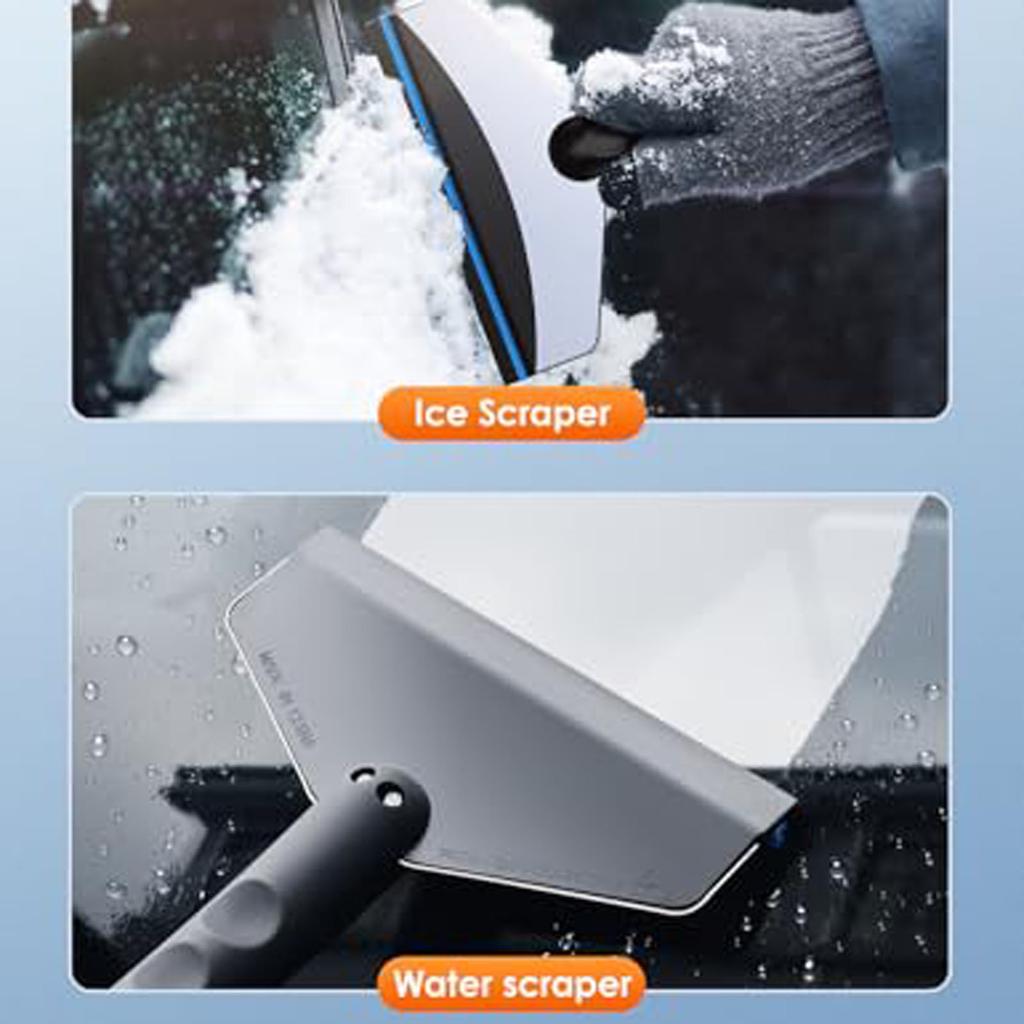 Auto Schneeräumung, Enteisung und Abtau-Schaufeln, die nicht beschädigen ; Eiskratzer und Schneebürsten; Wintervorräte.