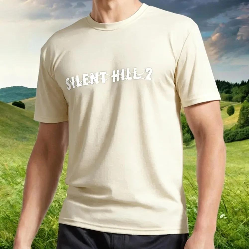 Silent Hill 3 Horror Game Crew Neck TShirt Cotton Vintage Casual TShirt High Quality Instagram 2K Coming Soon Tshirts