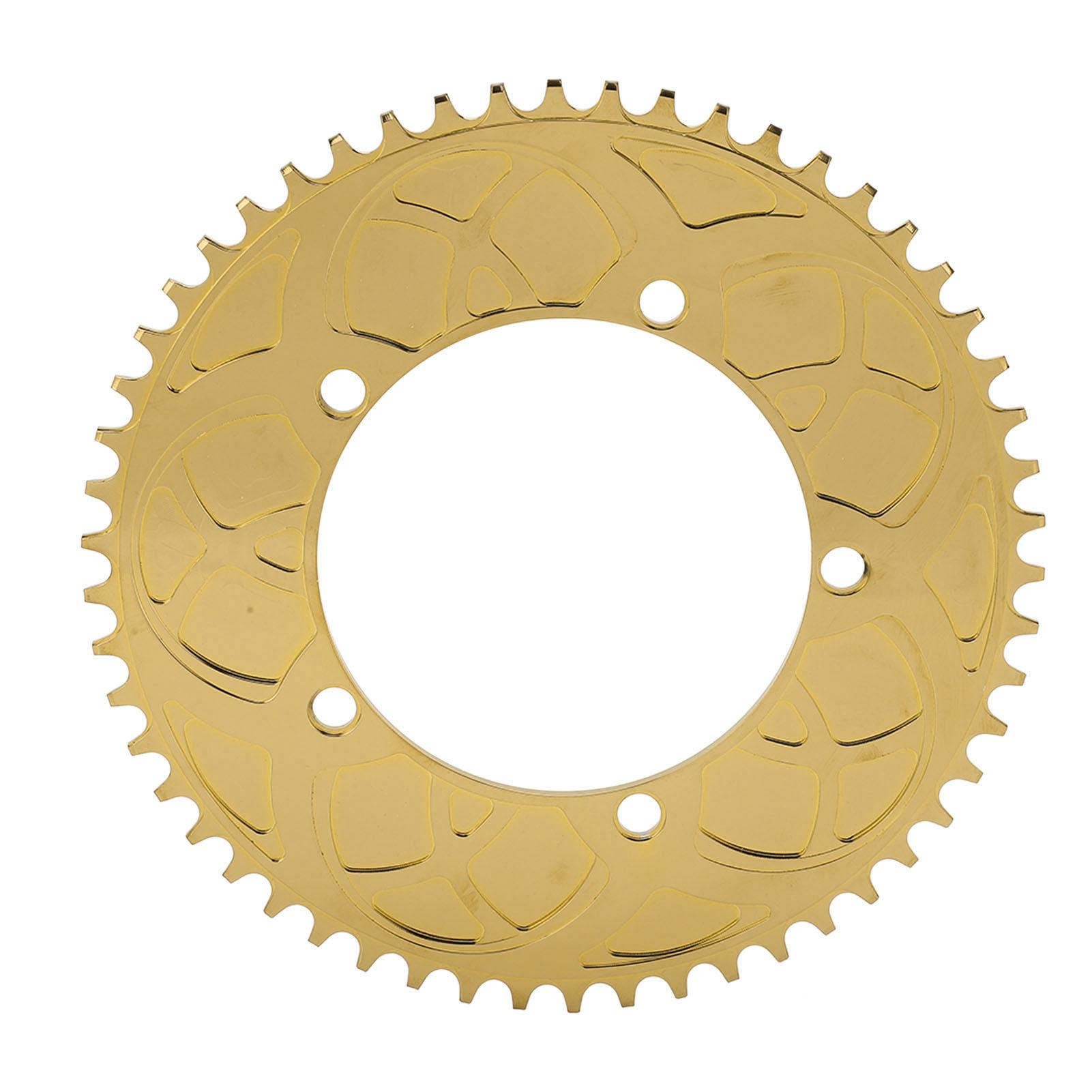 BOLANY 130BCD Bike Chainring 54T Positive Negative Tooth Single Disc for Folding Road Bicycle Cycling BMX Titanium
