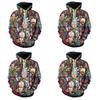 Fashion Womenmen New Rick And Morty 3d Print Casual Hoodie Tops Sweatshirt