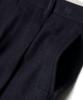Edeunbeoleokeulleob One-Tuck Wide Fit Wool Blended Pants (Navy)