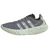 Zponge Grey Matte Silver Unisex Sneakers Grey-Four Solar-Red JH8111