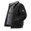 Men's Retro Corduroy Lambswool Jacket - Winter Warm Stand Collar, Mid-weight, Casual Style