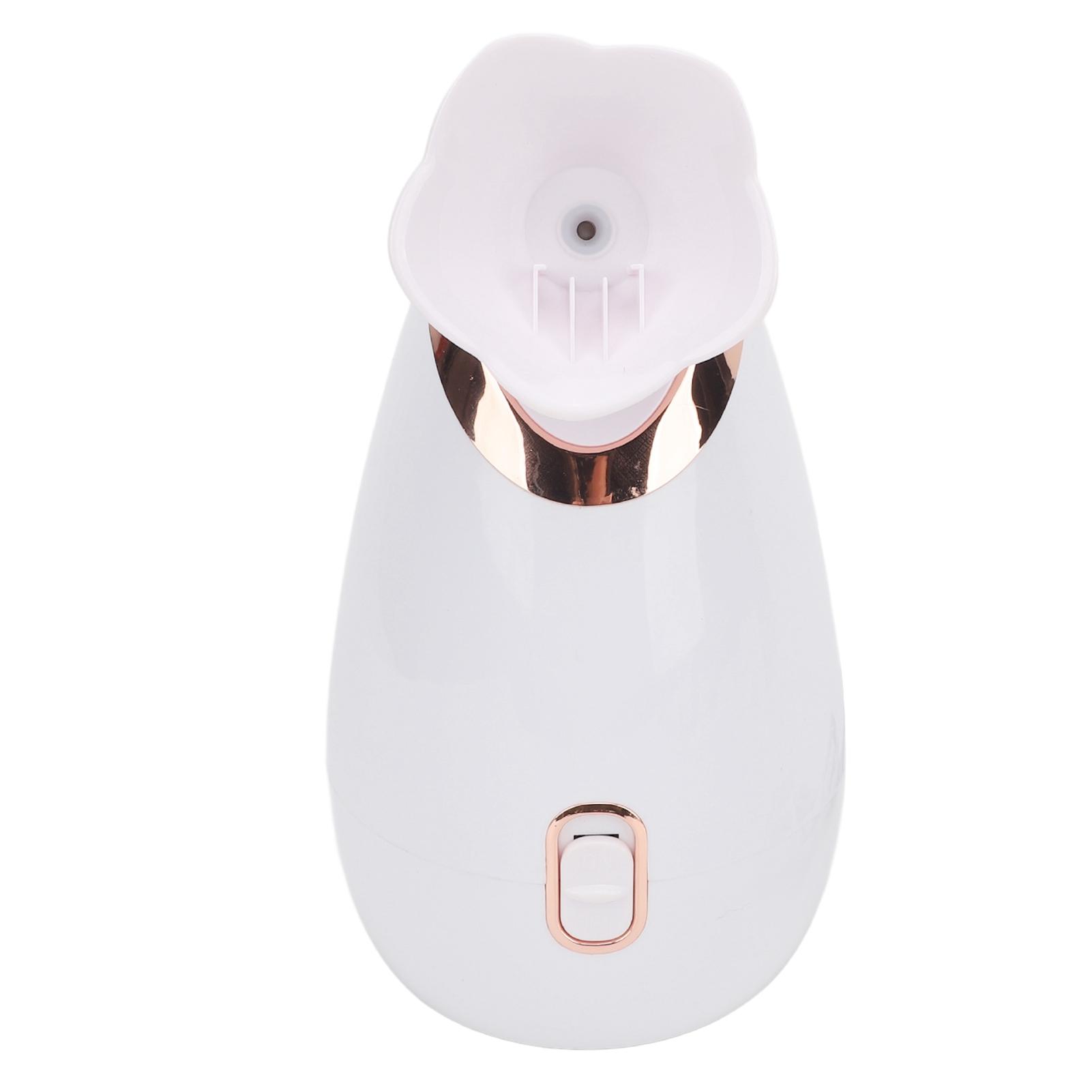 

Парогенератор для лица, увлажняющий, глубоко очищающий, для лица, для забитых пор, с гальваническим покрытием, белый, вилка США US Plug