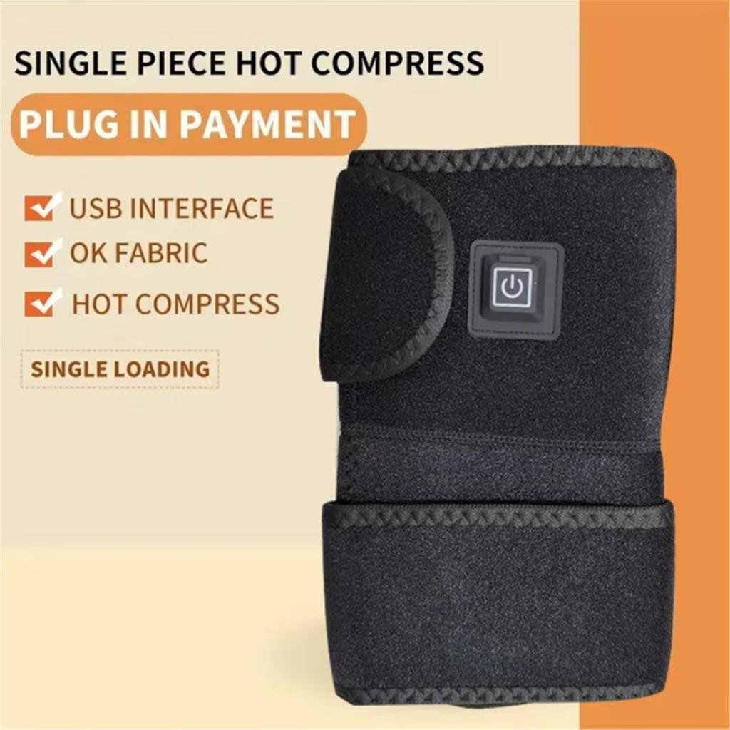 Electric Heating Kneepad Hot Compress Moxibustion Self-Heating Kneelet Warm Protective Gear For Elderly Knee