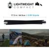 Tent Poles Replacement Black, Pre-Assembled Aluminum Tent Pole, 7001 T6 Heated Tent Rod