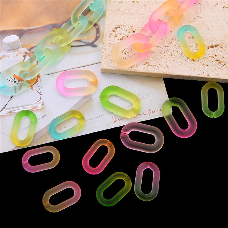 10Pcs Acrylic Open Sunglasses Chain For DIY Necklace Bracelet Earrings Jewelry Making Craft Accessories