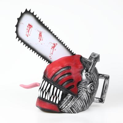 Chainsaw Man Cosplay Mask Halloween Goods Pochita Prop [EVOLUTER] (Mask)