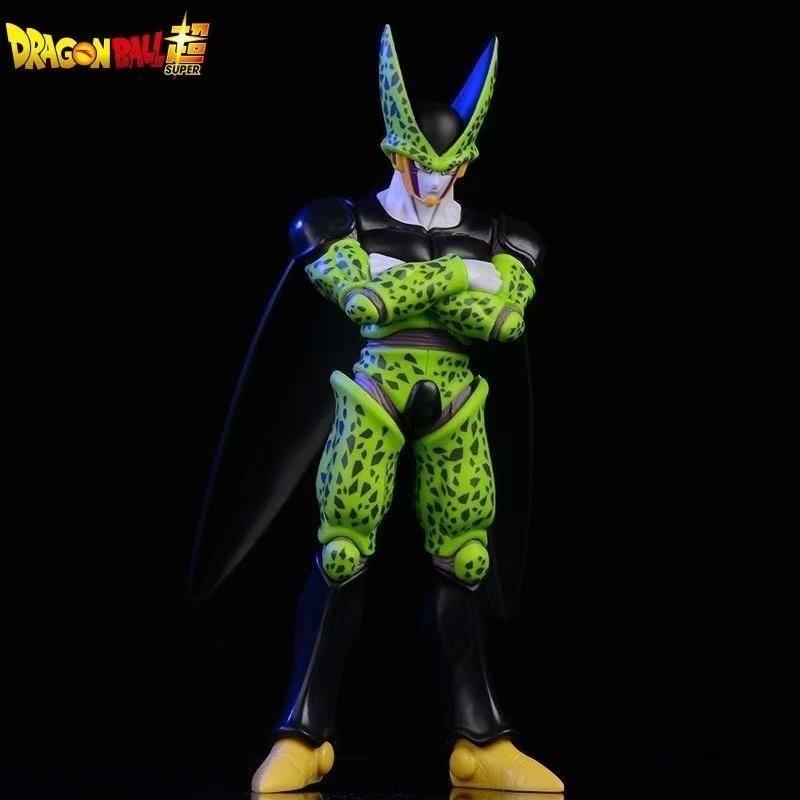 30cm Dragon Ball Anime Figure Perfect Cell Large Action Figure PVC Statue Doll Collection Model Toys For Children Christmas Gift