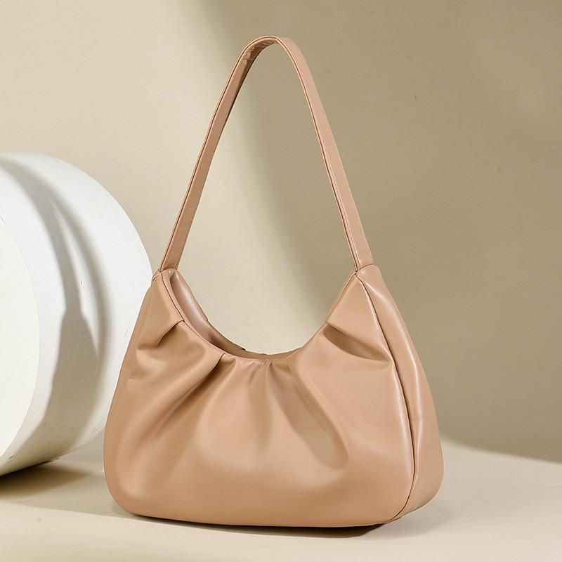 Stylish Pleated Highend Underarm Bag For Women Available In Multiple Colors Elegant