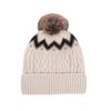 Thickened Knitted Hat with Pompom Warm Cap Warm Winter Hat  Women