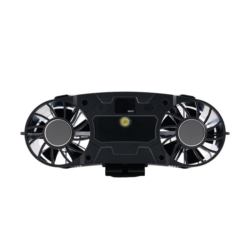 F32 Wearable Cooling Fan with Semiconductor Technology, 20,000 mAh Power.