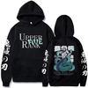 New Hot Selling Men's Hoodie Autumn And Winter Demon Slayer Uzui Tengen Anime Character Print Sweatshirt Street Retro Unisex Top