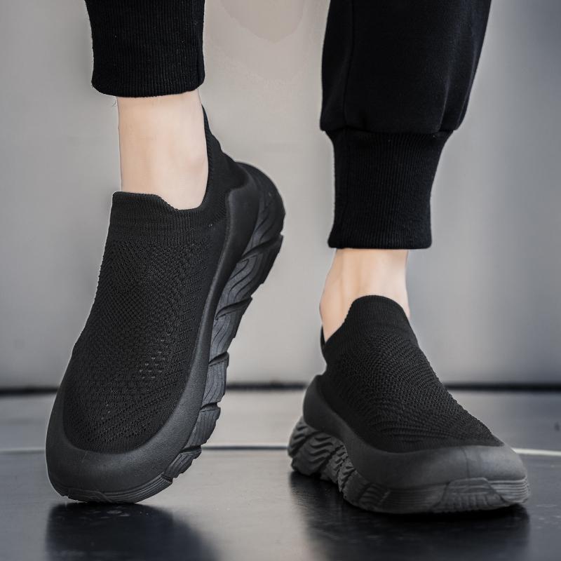 Fashion Popular Men's Summer Casual Shoes Mesh Breathable Versatile Walking Shoes Thick Sole Non-slip Lightweight 2024Men's Sports Shoes