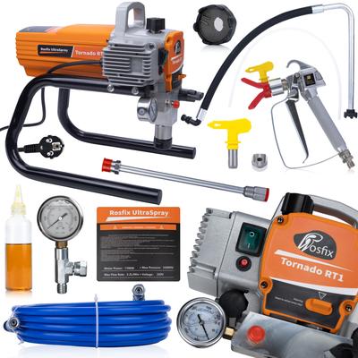 Farbspritzgerät Tornado RT1 – Leistung 1700W | Maximaler Druck 22MPA | Durchfluss 2,2L/min