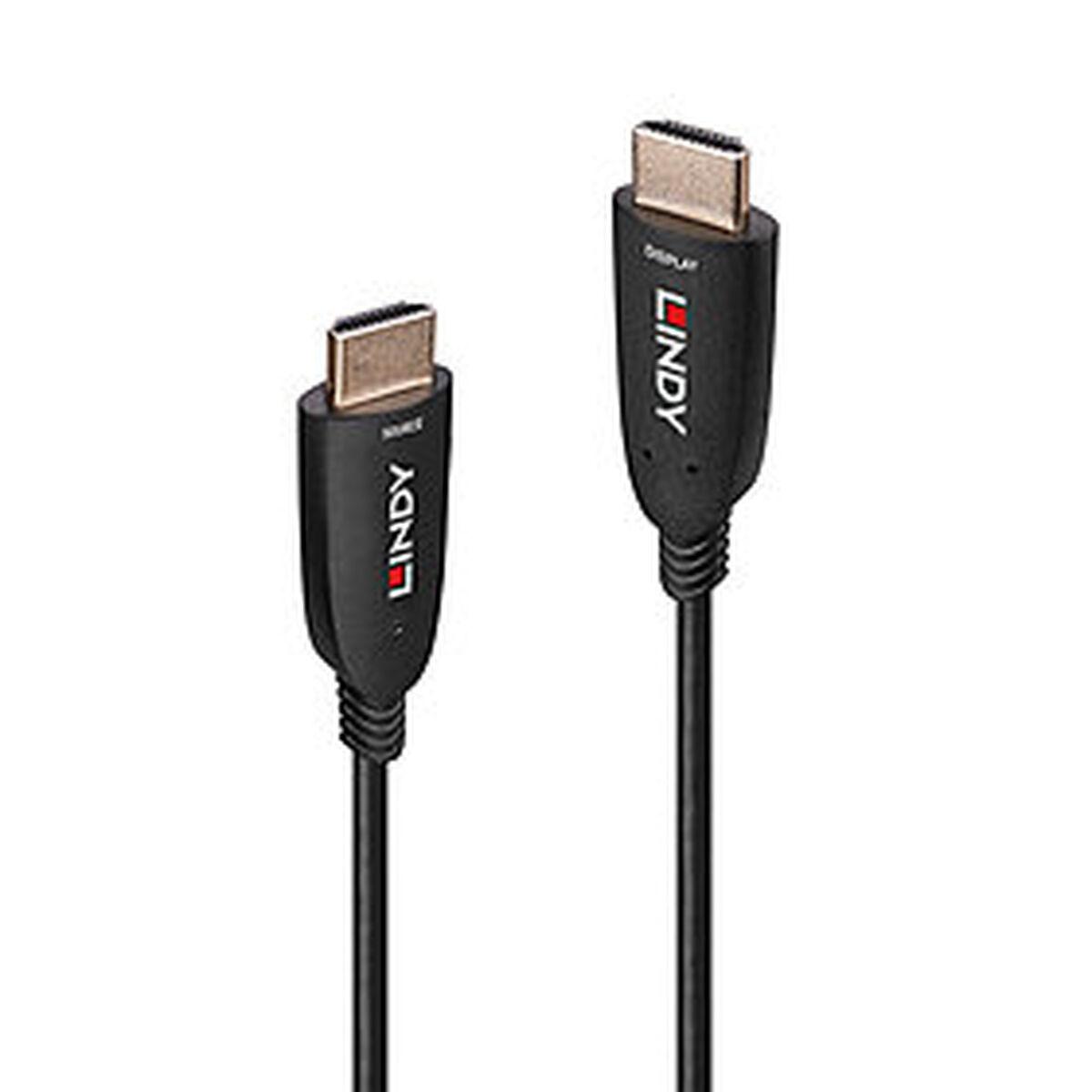 

HDMI-кабель LINDY OPTIC HYBRID 10 м Черный