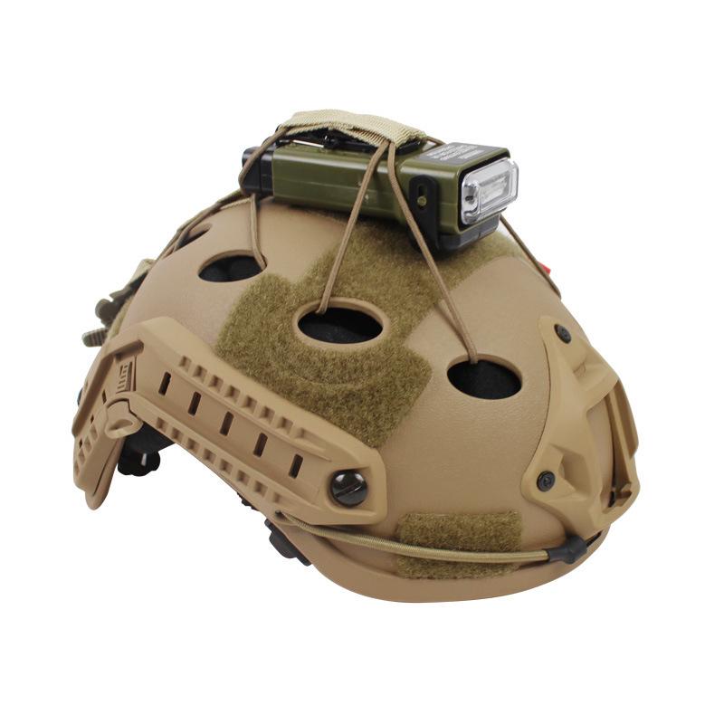 MS2000 Tactical Non-Functional Outdoor Rescue Helmet and Signal Light
