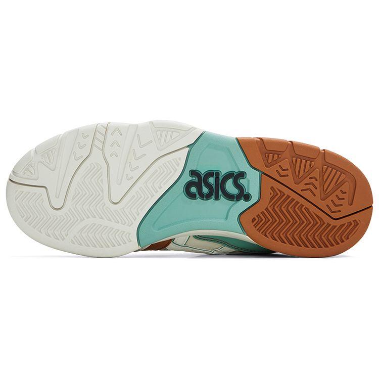 Asics Gel Fuse Rice Brown Green Unisex Sneakers Hvit 1203A589-200