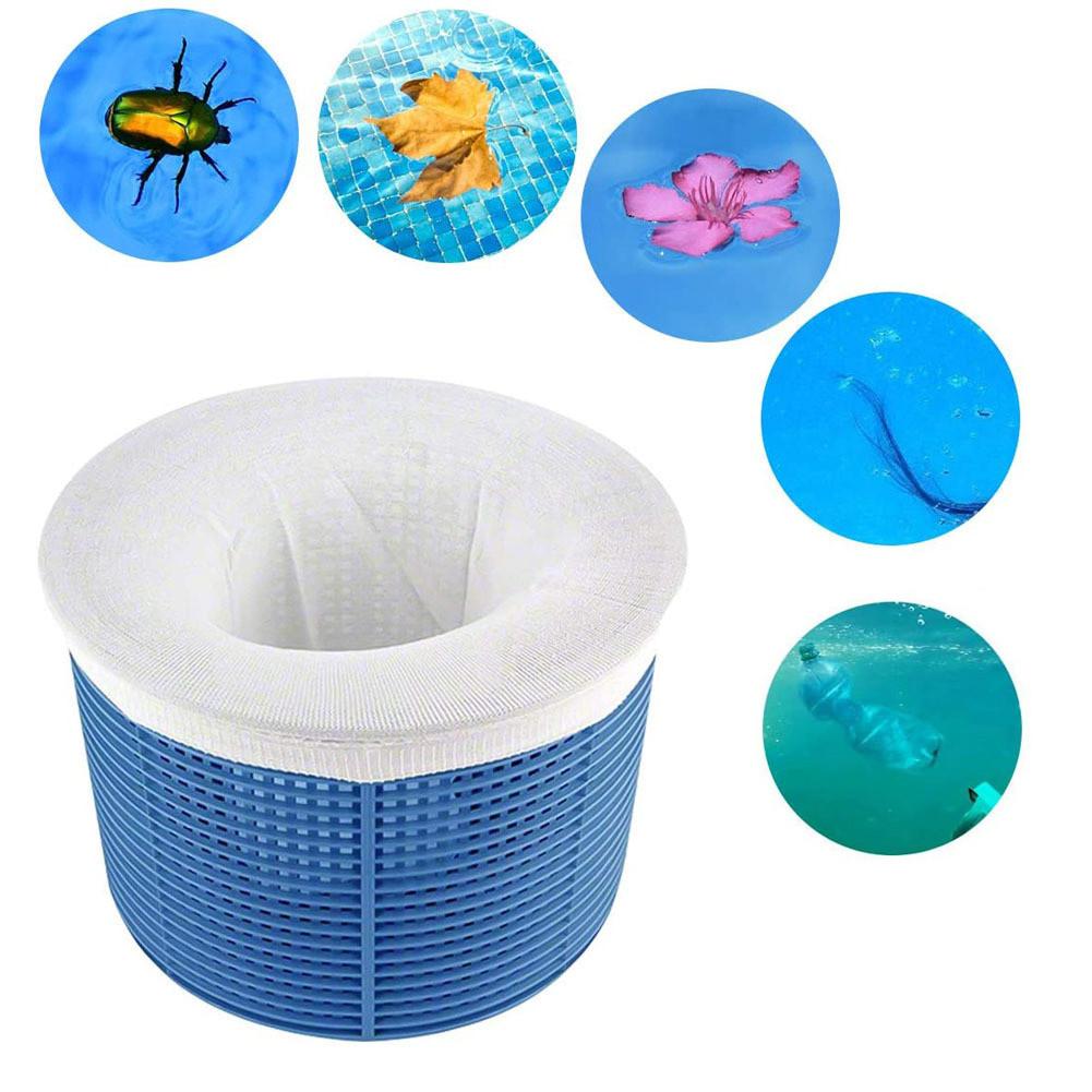 20/30 Pack Pool Skimmer Socks,Pool Filter Socks For Skimmer Basket For Above Ground And Inground Pool Ultra Fine Mesh Screen Pool Skimmer Scum Socks