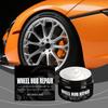 Car Wheel Rim Scratch Paste, Wheel Rim Refinishing, Polishing, and Brightening Convenient Car Care Paste.