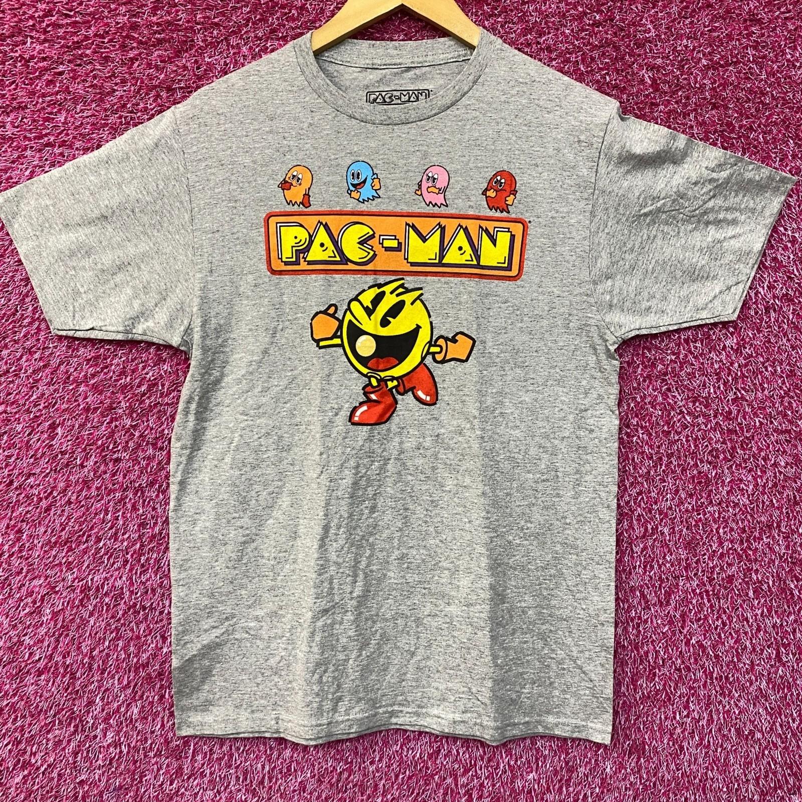 Pac-Man And The Four Ghost Retro Game T-Shirt Small XL