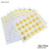 Golden Star and Flower Reward Stickers for Children - Ideal for Kindergarten Praise