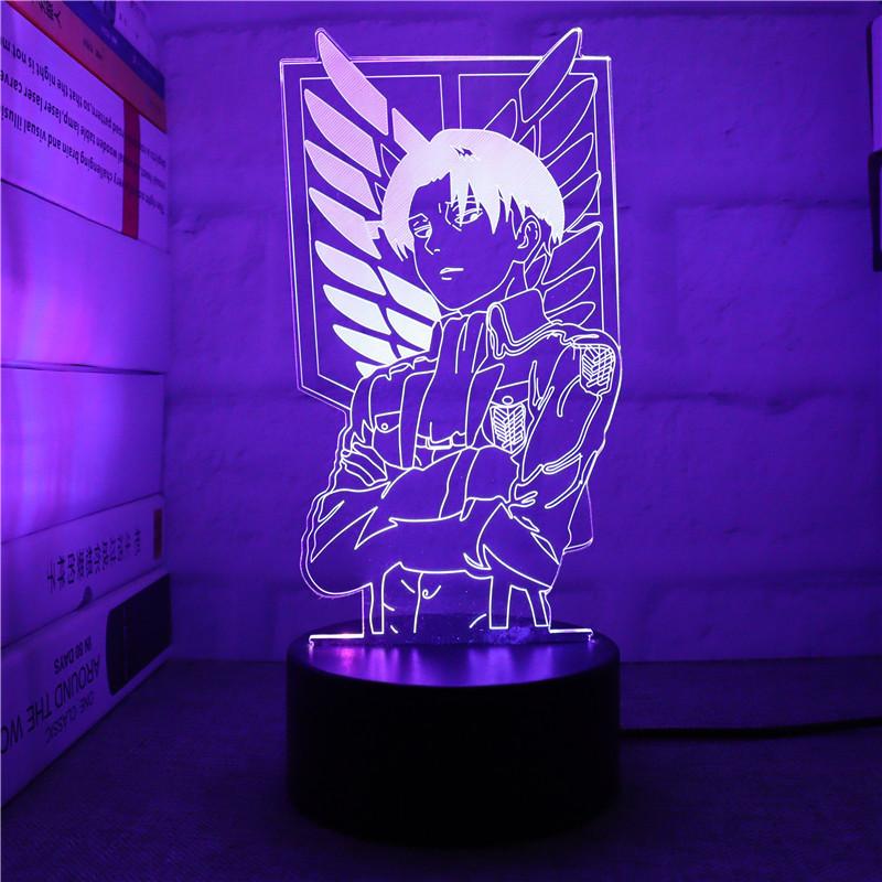 Colorful 3d My Hero Academia Night Light Led Table Lamp For Anime Lovers And Collectors