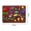 Felt Boards Wall Hanging Cartoon Pattern Story DIY Board Toy