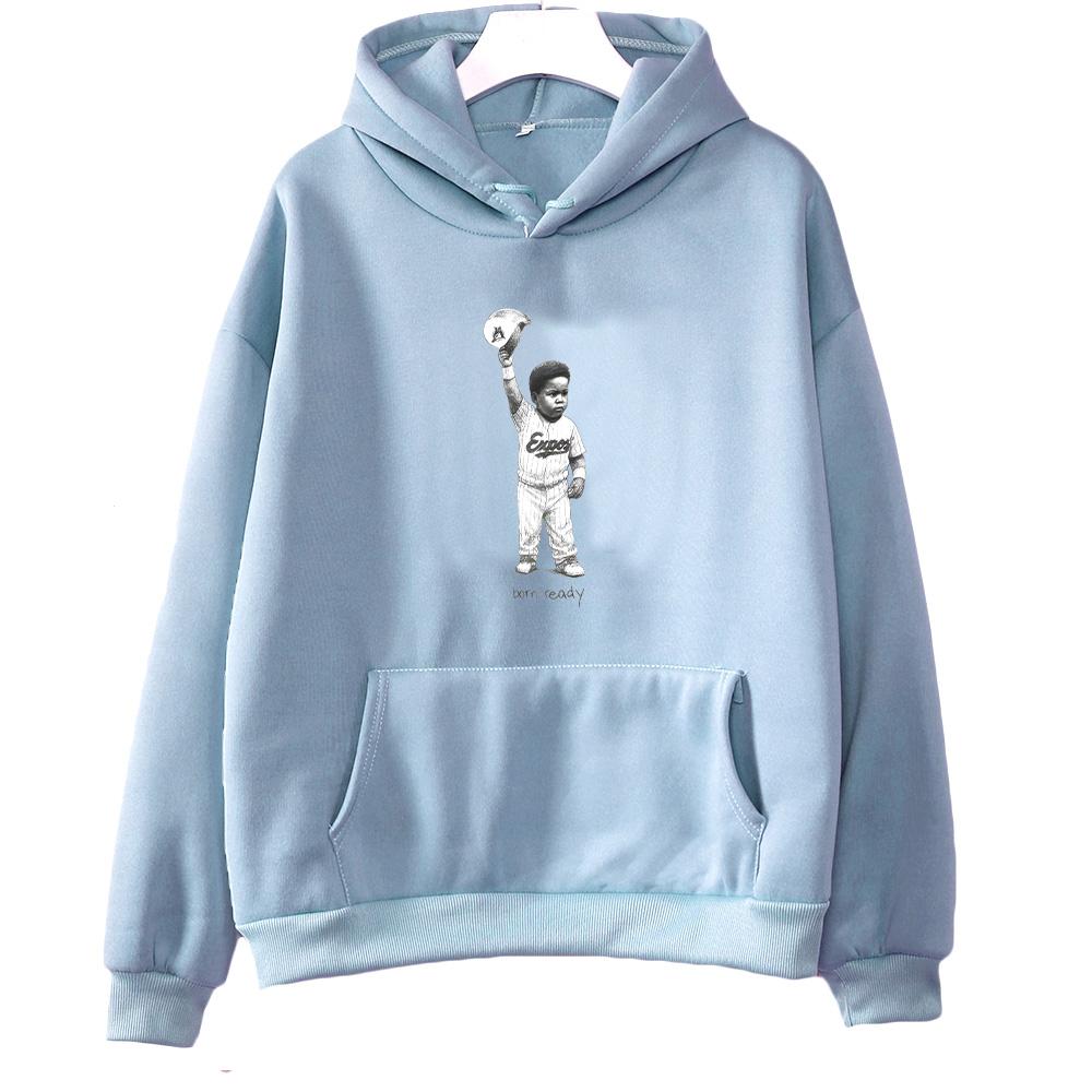 Born Ready Graphic Hoodies Vladdy Born Ready Legendary Sportswear Autumn Winter Long Sleeve Hoody Unisex Fashion Y2K Sweatshirts