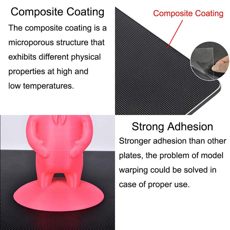 Creality Ender 3 Glass Bed Upgraded 3D Printer Tempered Glass Plate Build Surface 235x235x4mm for Ender 3/Ender 3 Pro/Ender 3 V2