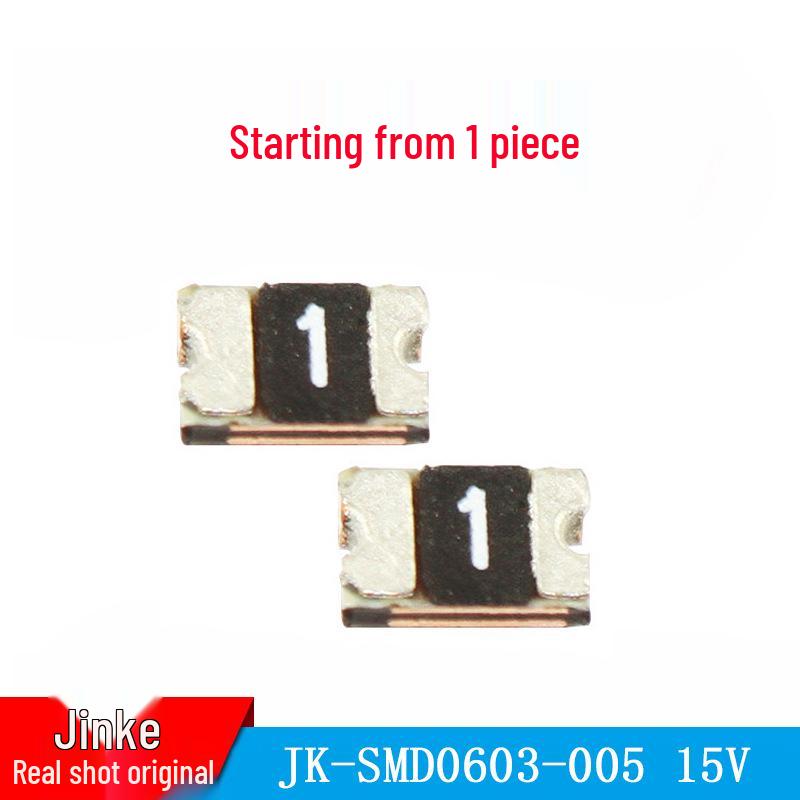 0603 0.05A SMD Fuse, JK-SMD0603-005, Self-healing, 15V/24V