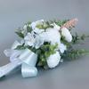 Romantische Hochzeitssträuße Seide Braut Brautjungfern Handhaltende Blume Kunstblume für Hochzeit Heimdekorationen